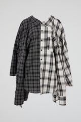 Deconstructed Flannel Shirt
