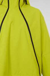 Dual-Zip Anorak Neon Green