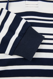 Dumist Stripe Hooded Henley