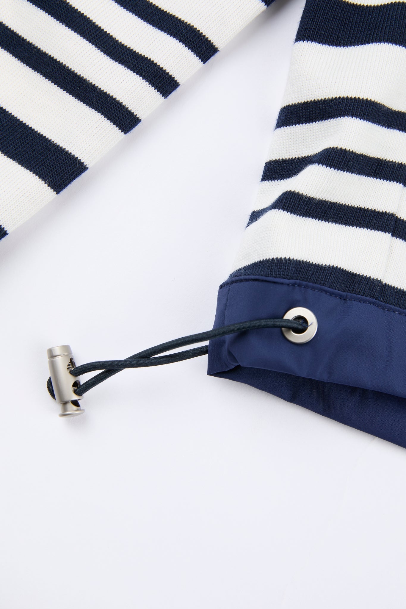 Dumist Stripe Hooded Henley