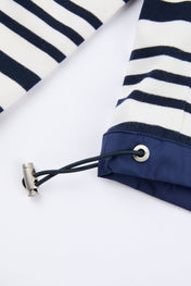 Dumist Stripe Hooded Henley