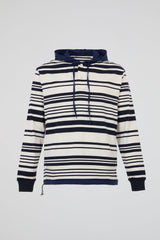 Dumist Stripe Hooded Henley