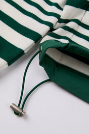 Dumist Stripe Hooded Henley
