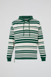 Dumist Stripe Hooded Henley