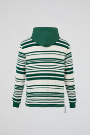 Dumist Stripe Hooded Henley