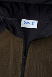 Technical Mesh Windbreaker Black & Brown