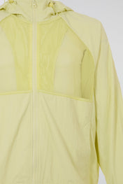 Technical Mesh Windbreaker Yellow