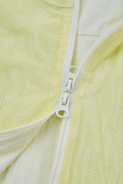 Technical Mesh Windbreaker Yellow
