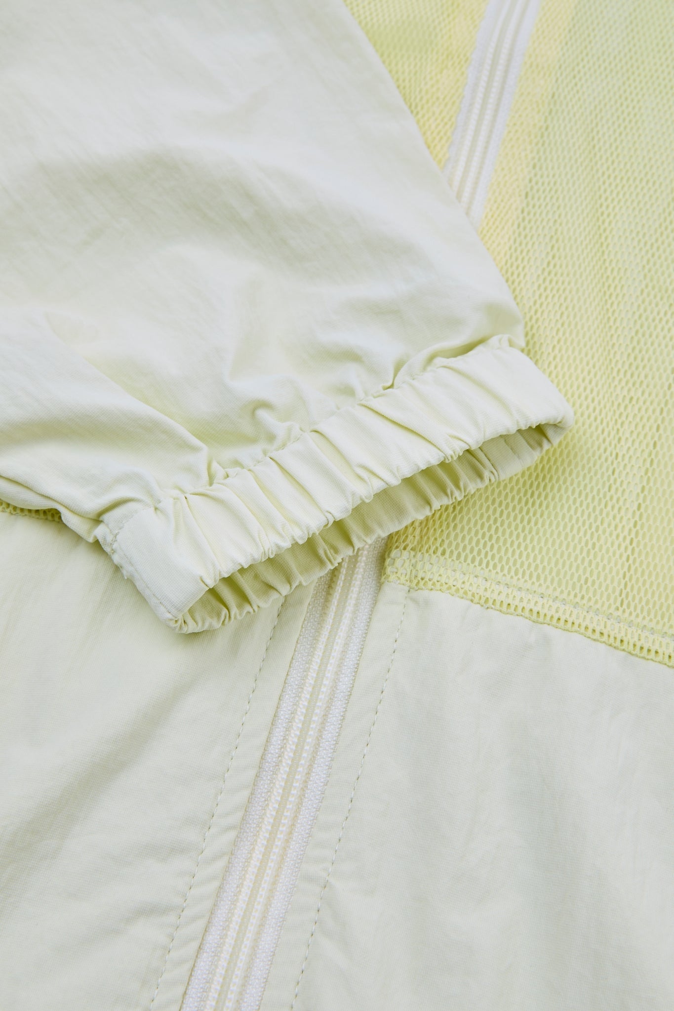 Technical Mesh Windbreaker Yellow