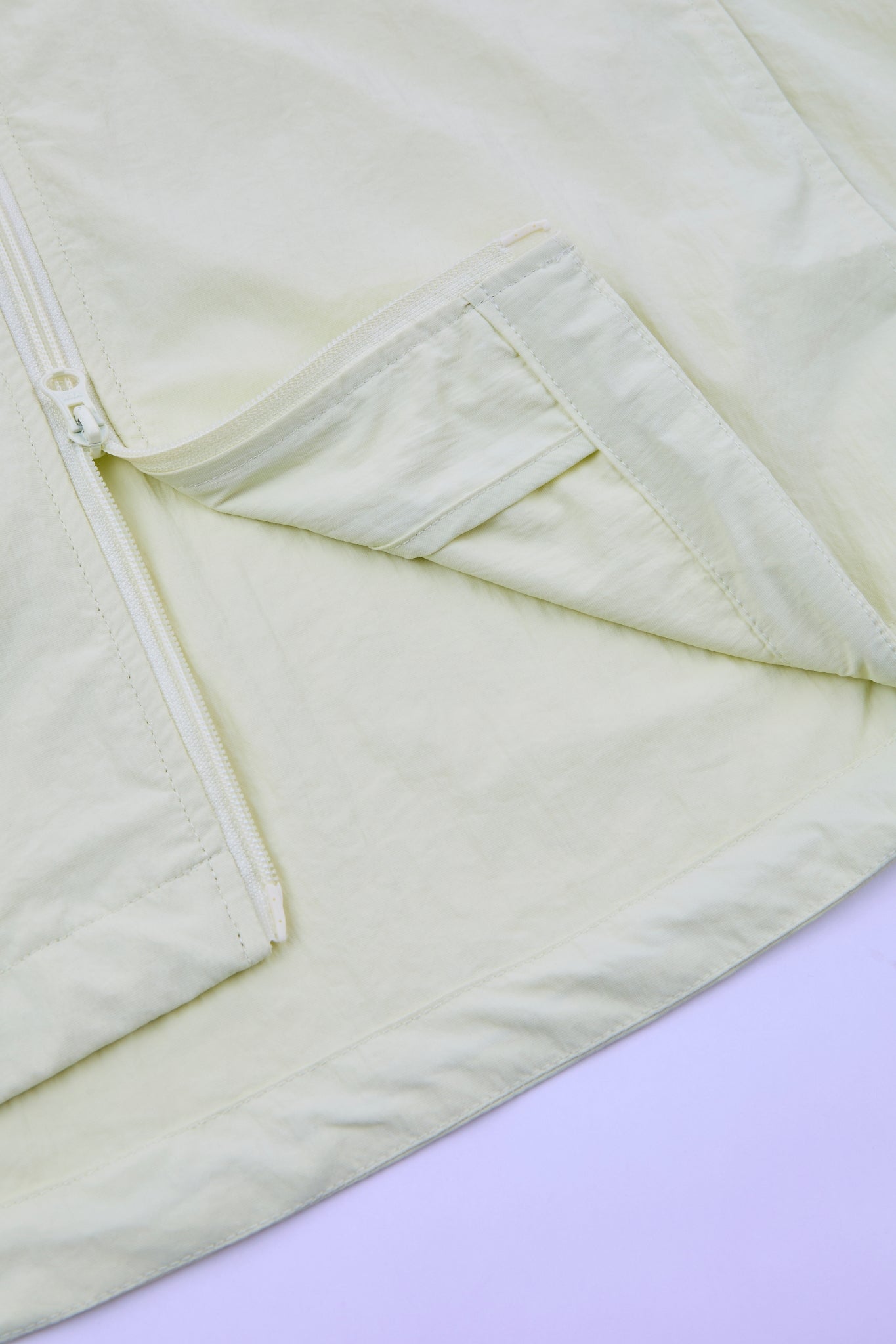 Technical Mesh Windbreaker Yellow