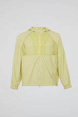 Technical Mesh Windbreaker Yellow