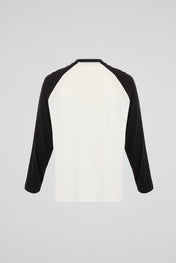 Graphic Raglan Long Sleeve Tee