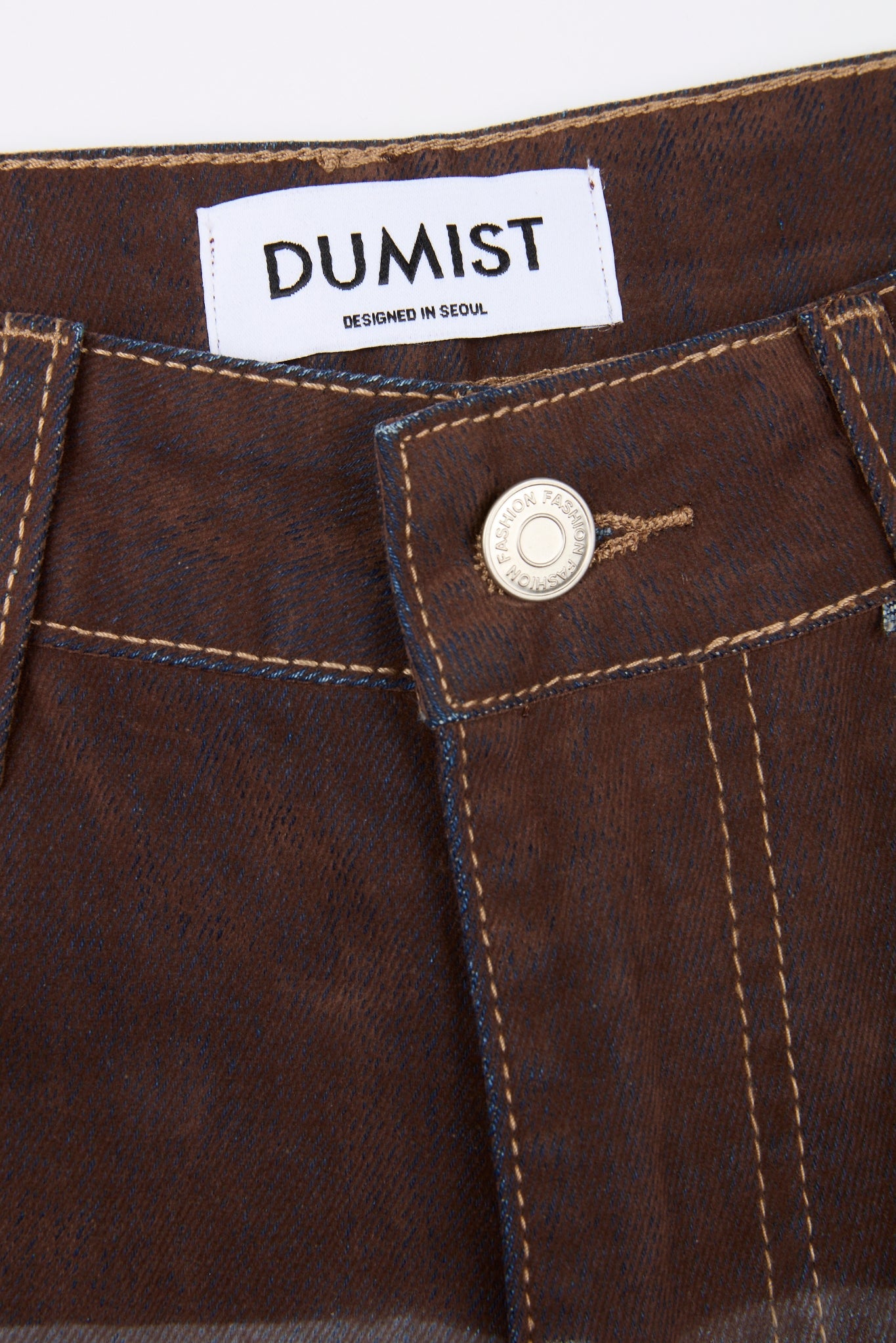 Burnished Wave Wide Denim