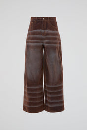 Burnished Wave Wide Denim