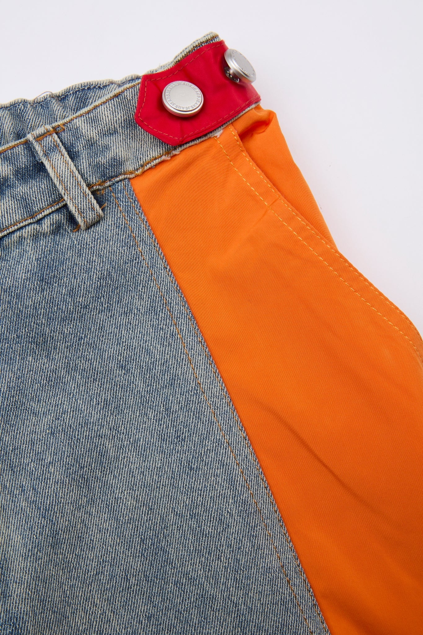 Contrast Cargo Jeans