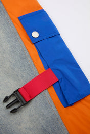 Contrast Cargo Jeans