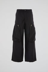 Zip-Detail Technical Cargo Trousers