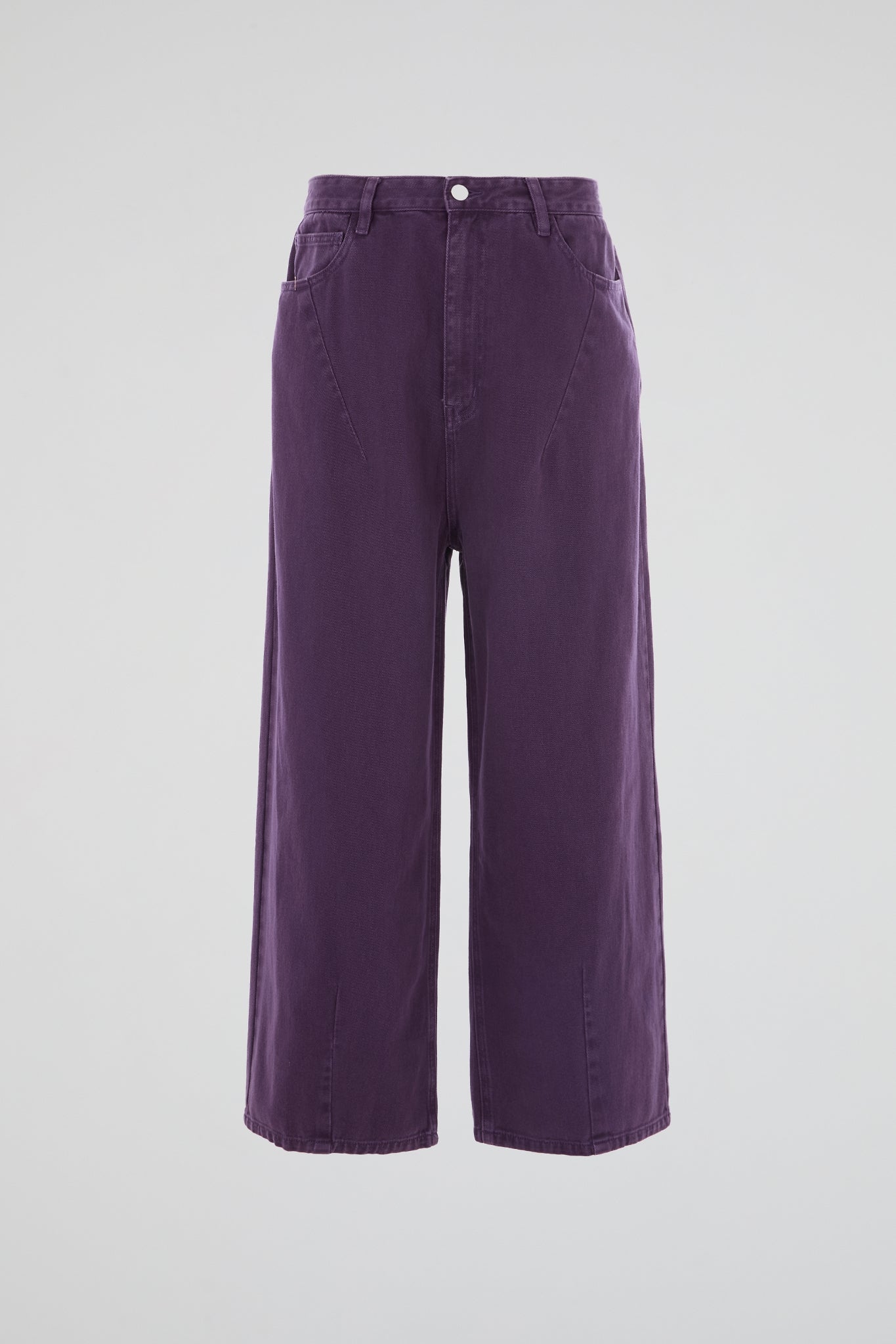 Purple Curved Denim