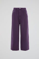 Purple Curved Denim