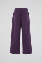 Purple Curved Denim