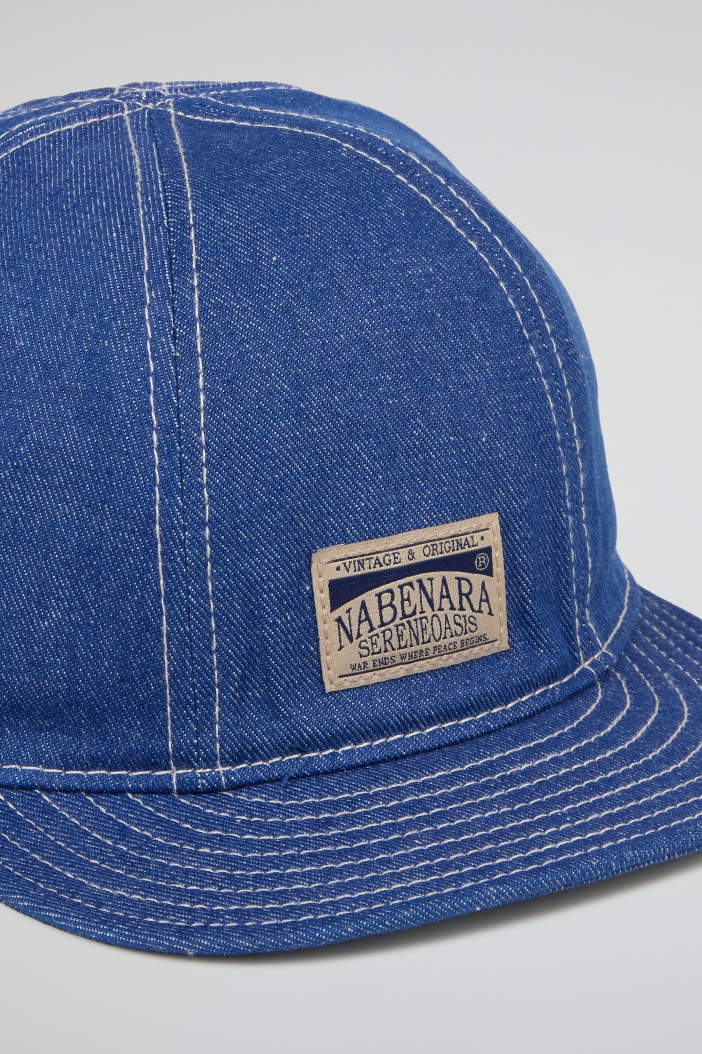 Indigo Denim Workwear Cap