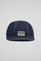 Dark Indigo Denim Workwear Cap
