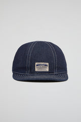 Dark Indigo Denim Workwear Cap