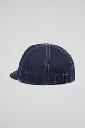 Dark Indigo Denim Workwear Cap