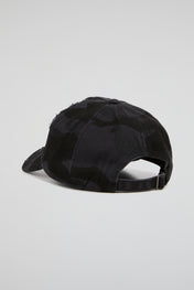 Black Camo Distressed Cap