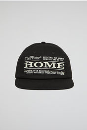 Black Embroidered Cap