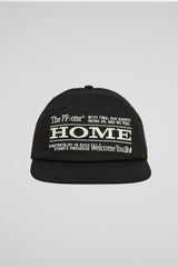 Black Embroidered Cap