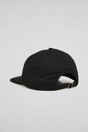 Black Embroidered Cap