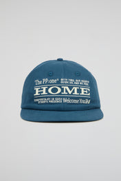 Slate Blue Embroidered Cap