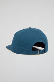 Slate Blue Embroidered Cap