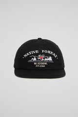 Obsidian Black Hiking Cap