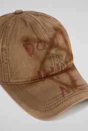 Desert Tan Distressed Dad Cap
