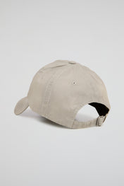 Stone Beige Distressed Dad Cap