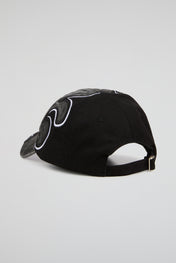 Acid Black Flame Dad Cap