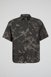Shadow Terrain Jacquard Pleated Shirt