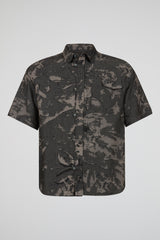 Shadow Terrain Jacquard Pleated Shirt