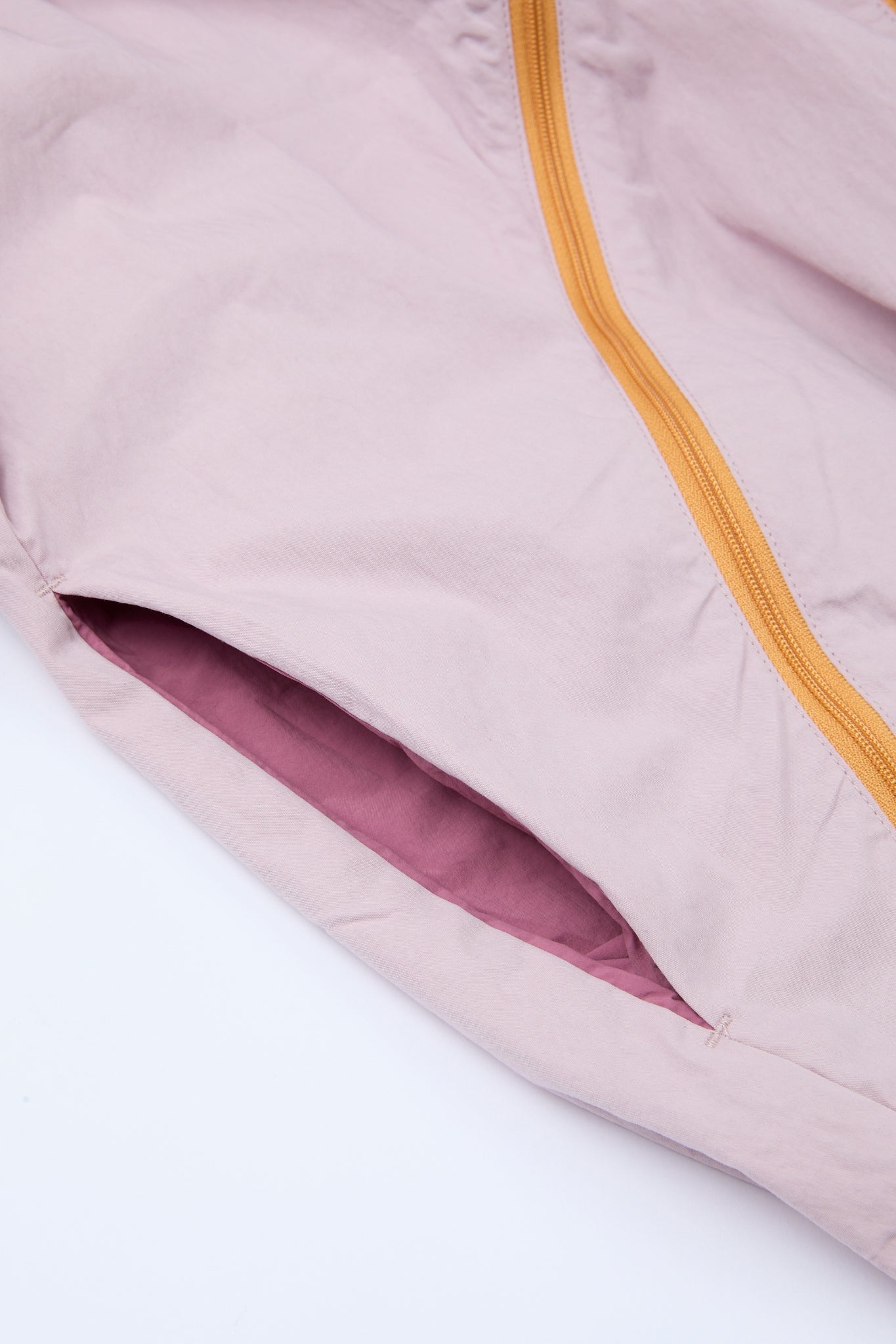 Pink Asymmetric Zip Track Jacket