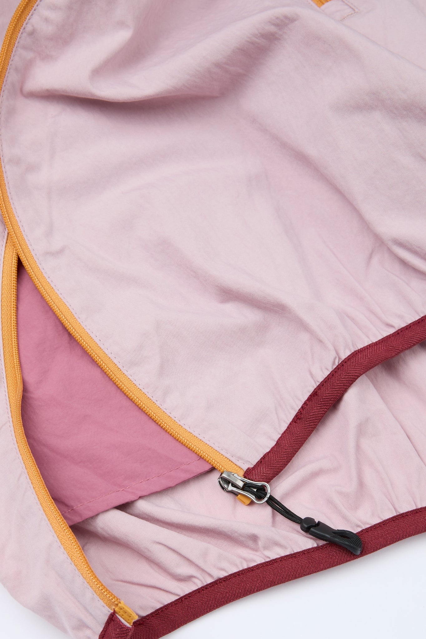 Pink Asymmetric Zip Track Jacket