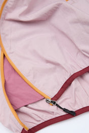 Pink Asymmetric Zip Track Jacket