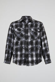 Dumist – Distressed Plaid Overshirt