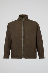 Green Zip Inside Shirt Jacket