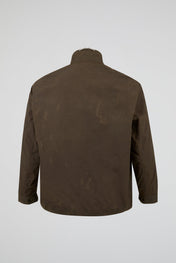 Green Zip Inside Shirt Jacket