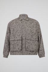 Abstract Print Utility Jacket
