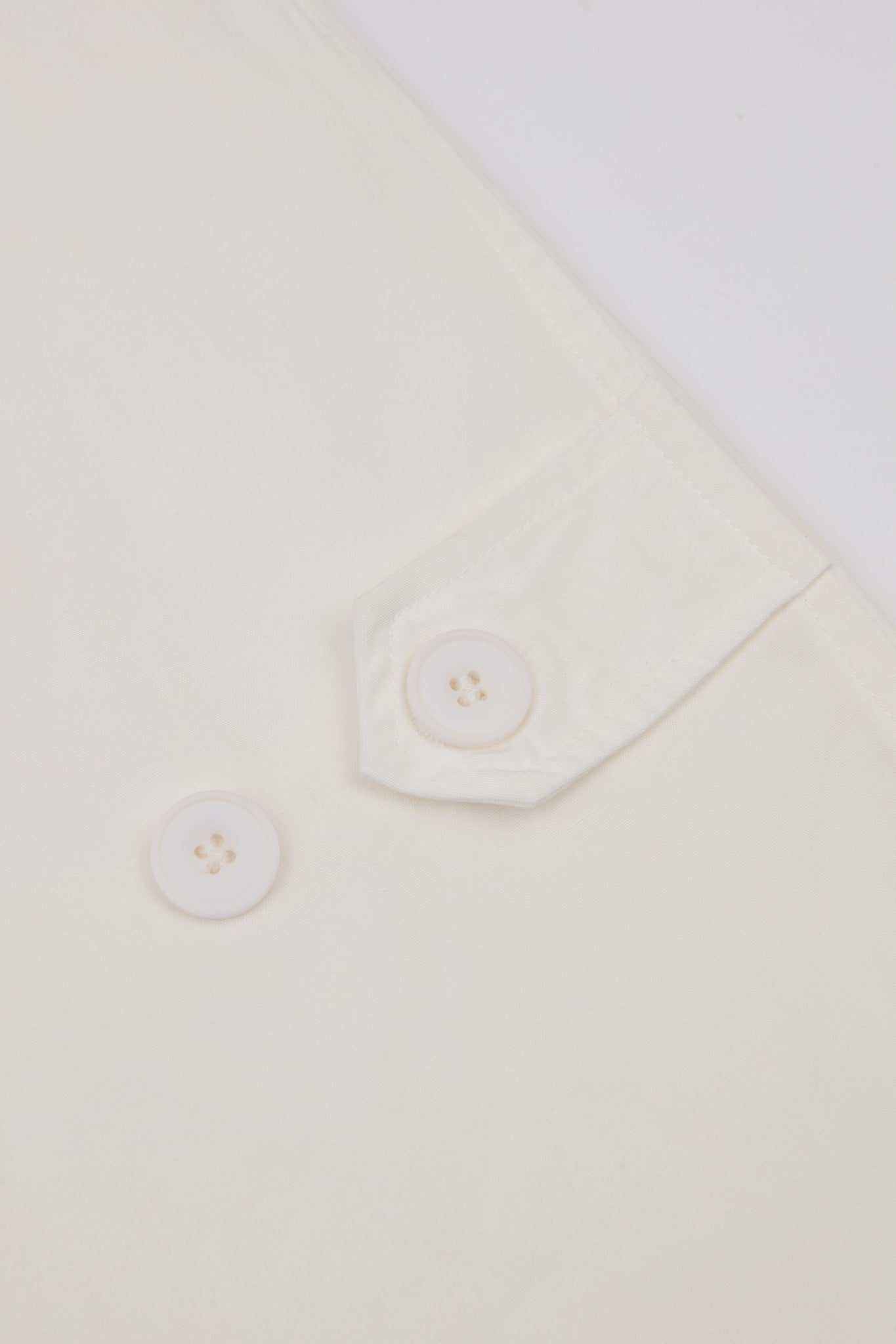 White Asymmetric Draped Blazer