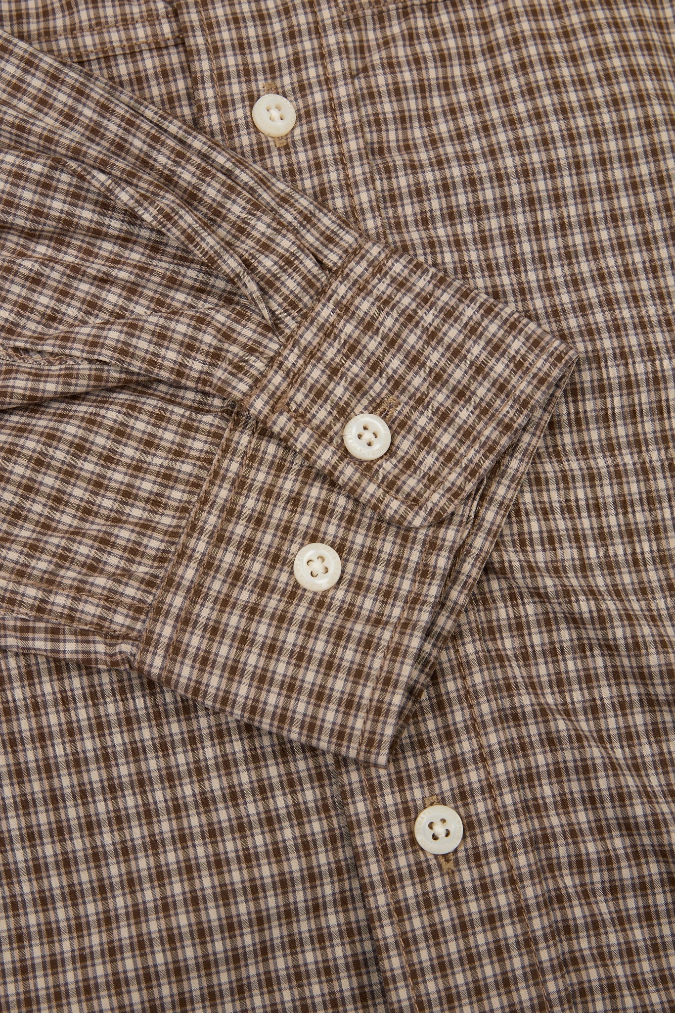 Micro Check Hooded Shirt Jacket