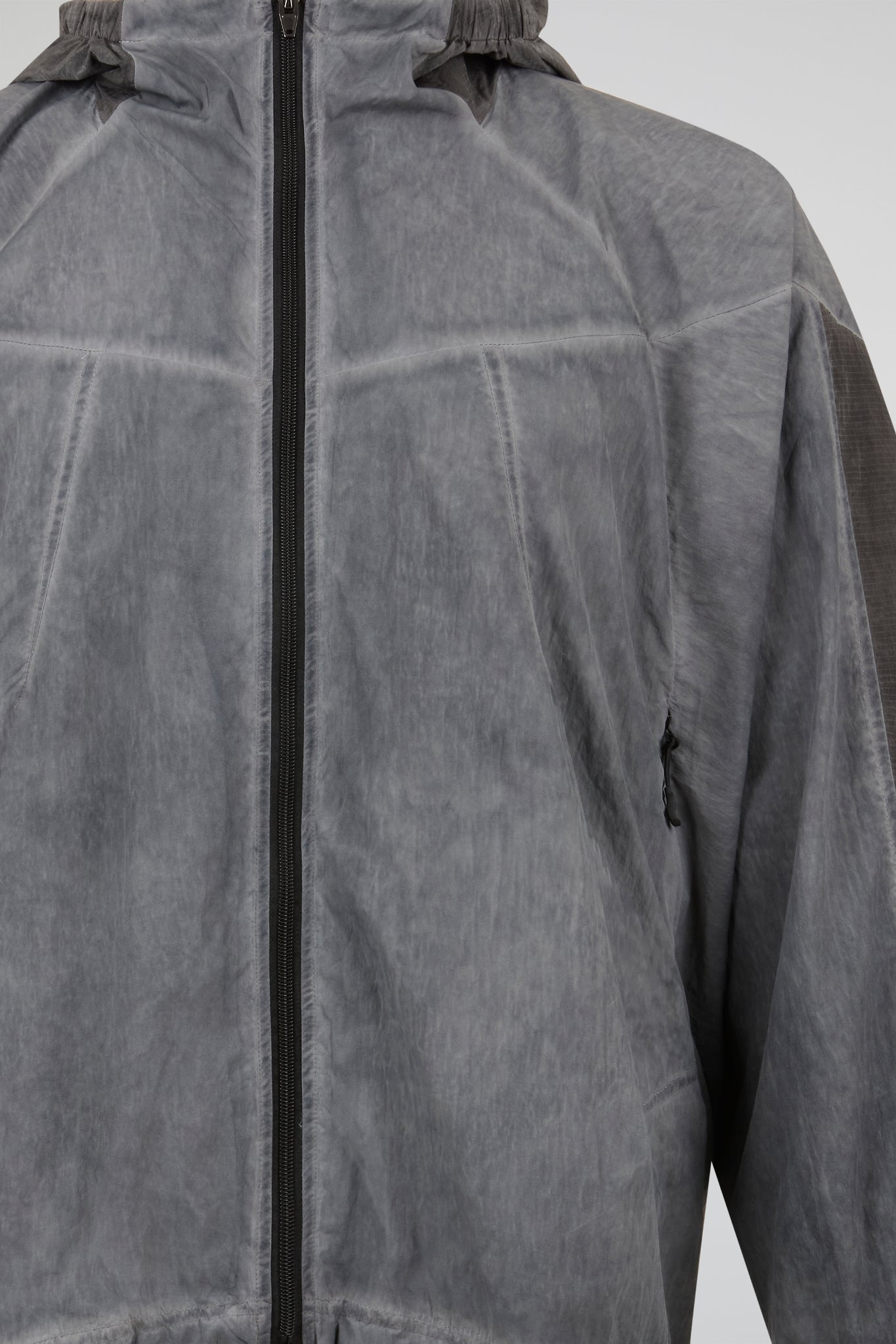 Washed Tactical Zip Jacket